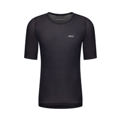 Tricou tehnic schi POC Layer Mid S/S Jersey - Uranium Black
