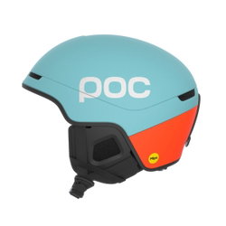Cască schi POC Obex Contour - Indicolite Blue Matt/Carnelian Orange Matt