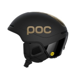Cască schi POC Obex Contour Marco Odermatt Ed. - Uranium Black/Podium Gold