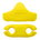 Finis - accesoriu inot (plutitor) pentru picioare Ankle Buoy - galben