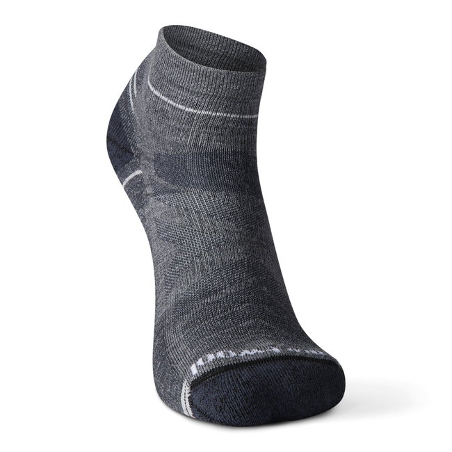 Șosete Merino hiking Smartwool Hike - gri Medium Gray | Ankle | Light Cushion