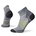 Șosete Merino alergare Smartwool Run - gri Medium Gray | Ankle | Zero Cushion