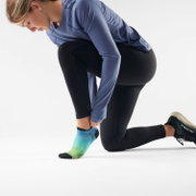 Smartwool - sosete sport femei Run Ombre Print Zero Cushion Low Ankle socks - albastru verde negru