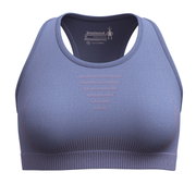 Bustieră sport Merino Smartwool Intraknit Racerback - albastru Nightfall Blue Heather