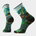 Șosete Merino hiking Smartwool Hike Trail Trekker Print - verde Winter Moss | Crew | Targeted Cushion