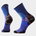 Șosete Merino hiking Smartwool Hike Mountain Myth Print - bleumarin Deep Navy | Crew | Targeted Cushion