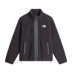 Polar The North Face Fleeski Full Zip Jacket pentru bărbați - negru Black | fleece reciclat