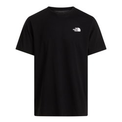 Tricou The North Face Evolution Box NSE Regular pentru bărbați - negru Black | White | poliester reciclat