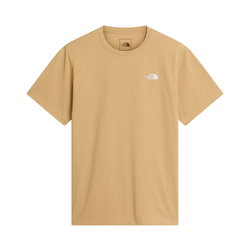 Tricou The North Face Evolution Simple Dome Regular pentru bărbați - bej Khaki Stone | poliester reciclat