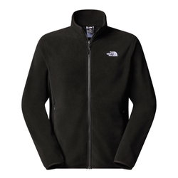 Bluză polar The North Face Glacier pentru bărbați - negru Black | poliester 100% reciclat