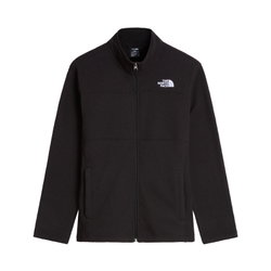 Bluză polar The North Face Gordon Lyons Full Zip pentru bărbați - negru Black Heather | poliester 100% reciclat