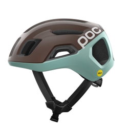 Cască ciclism șosea POC Ventral Air MIPS - Bronzite Brown Matt/Lazurite Blue Matt