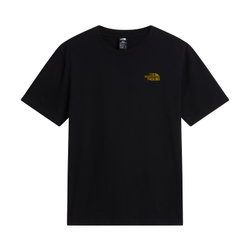 Tricou The North Face Pitch A Tent Relaxed pentru bărbați - negru Black | bumbac 100%