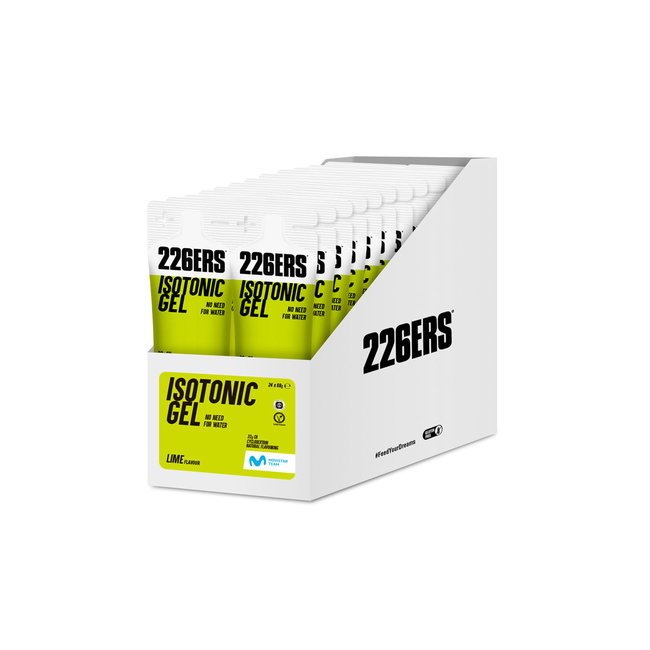 Gel energizant izotonic 226ers Isotonic Gel 68g - lime - bax 24 buc