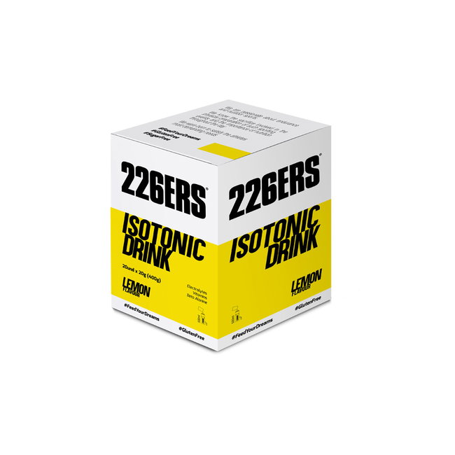 Băutură izotonică 226ers Isotonic Drink 20g - lămâie - bax 20 buc