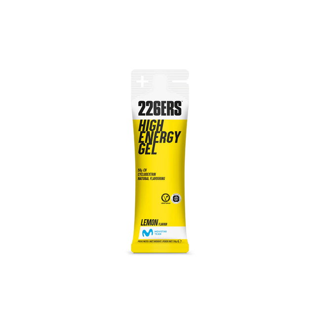 Cutie 6 geluri energizante 226ers High Energy Gel 76g - cireșe