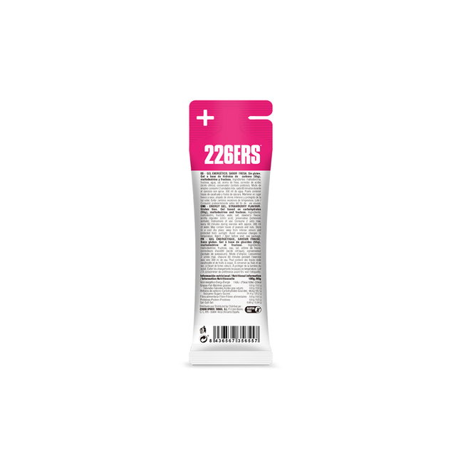 Gel energizant 226ers High Fructose Gel 80g - neutru