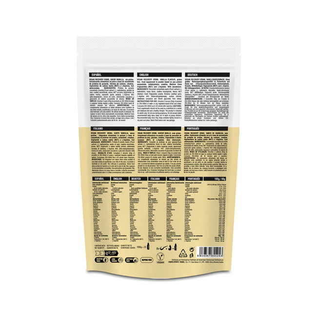 Băutură de recuperare 226ers Vegan Recovery Drink 1kg - vanilie