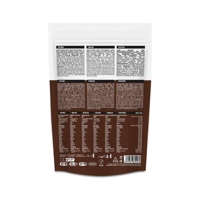 Băutură de recuperare 226ers Vegan Recovery Drink 1kg - ciocolată și caramel