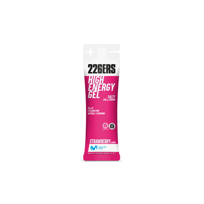 Gel energizant 226ers High Energy Gel 76g - căpșuni sărate