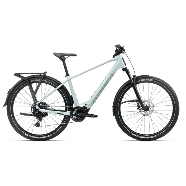 Orbea KEMEN ADV 30 (2027) - bicicletă electrică urbană - Frozen Concrete- Blue Stone (Gloss)