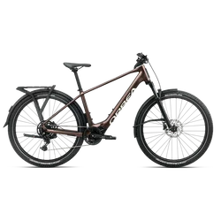 Orbea KEMEN ADV 30 (2027) - bicicletă electrică urbană - Metallic Rust(Matt) - Ivory White (Gloss)