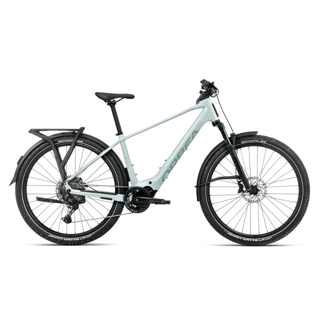 Orbea KEMEN ADV 20 (2027) - bicicletă electrică urbană - Frozen Concrete- Blue Stone (Gloss)