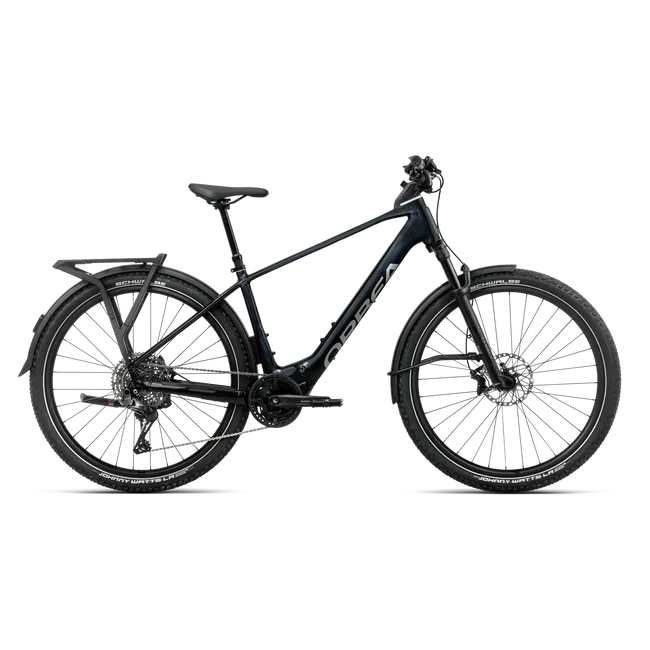 Orbea KEMEN ADV 10 (2027) - bicicletă electrică urbană - Fuel Black - Titan Grey (Gloss)