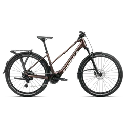 Orbea KEMEN ADV 30 MID (2027) - bicicletă electrică urbană - Metallic Rust(Matt) - Ivory White (Gloss)