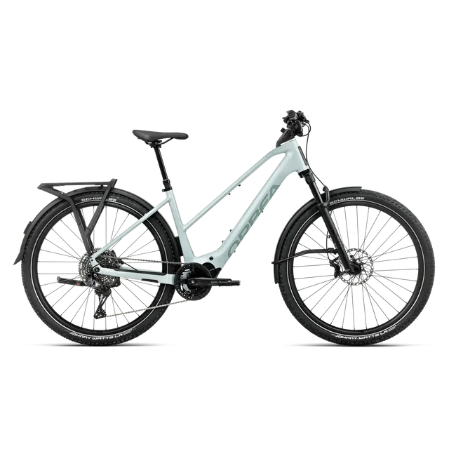 Orbea KEMEN ADV 10 MID (2027) - bicicletă electrică urbană - Frozen Concrete- Blue Stone (Gloss)