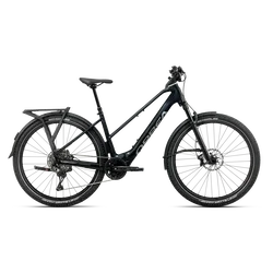 Orbea KEMEN ADV 10 MID (2027) - bicicletă electrică urbană - Fuel Black - Titan Grey (Gloss)