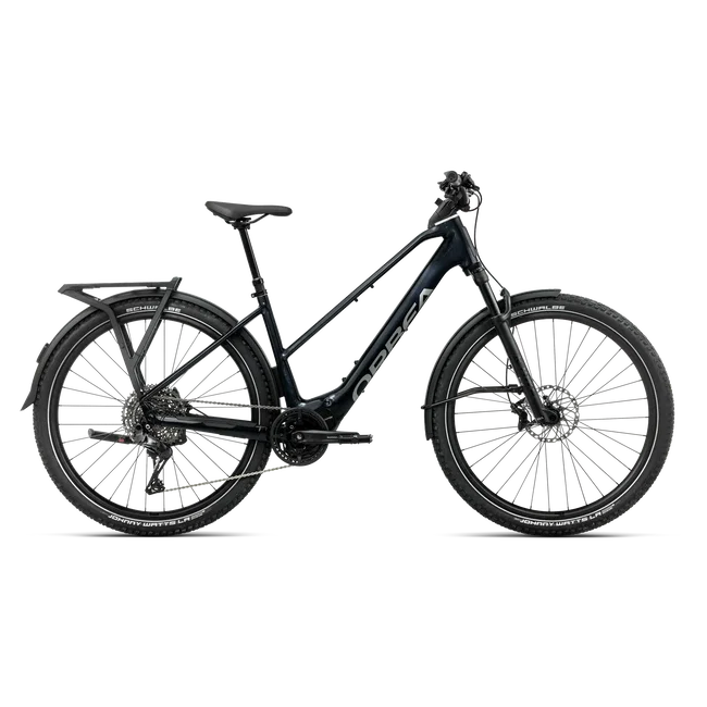 Orbea KEMEN ADV 10 MID (2027) - bicicletă electrică urbană - Fuel Black - Titan Grey (Gloss)