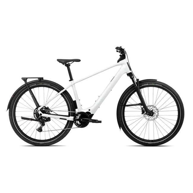 Orbea KEMEN TOUR 30 (2027) - bicicletă electrică urbană - White Chic (Gloss)