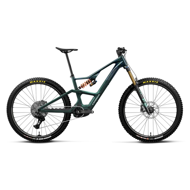 Orbea RISE LT M-LTD RS 630W (2027) - bicicletă electrică eMTB Trail - Green - Cobalt