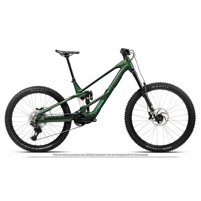 Orbea WILD LT H10 Mullet Avinox M2S (2027) - bicicletă electrică eMTB Enduro - Racing Reen - White Cream (Gloss)