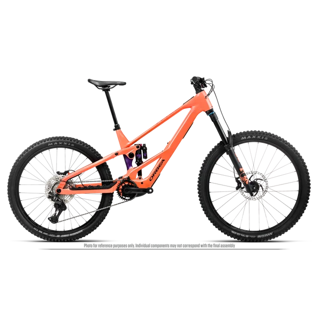 Orbea WILD LT H10 Mullet Avinox M2S (2027) - bicicletă electrică eMTB Enduro - Wild Orange -Royal Plum (Gloss)