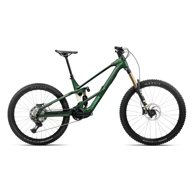 Orbea WILD LT H-TEAM Mullet Avinox M2S (2027) - bicicletă electrică eMTB Enduro - Racing Reen - White Cream (Gloss)