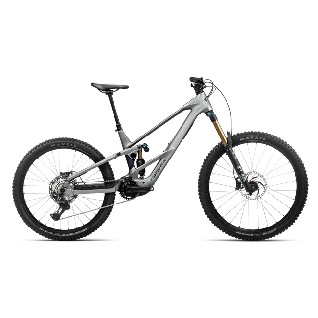 Orbea WILD LT H-TEAM Mullet Avinox M2S (2027) - bicicletă electrică eMTB Enduro - Titan Grey - Noctiluca C View (Matt)