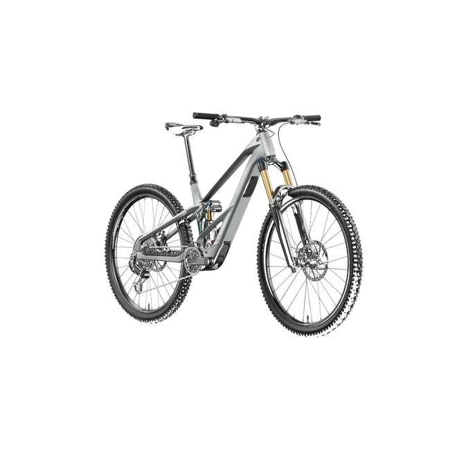 Orbea WILD LT M20 Avinox M2S (2027) - bicicletă electrică eMTB Enduro - Smooth Silver (Matt) - Escape Green C. View (Gloss)