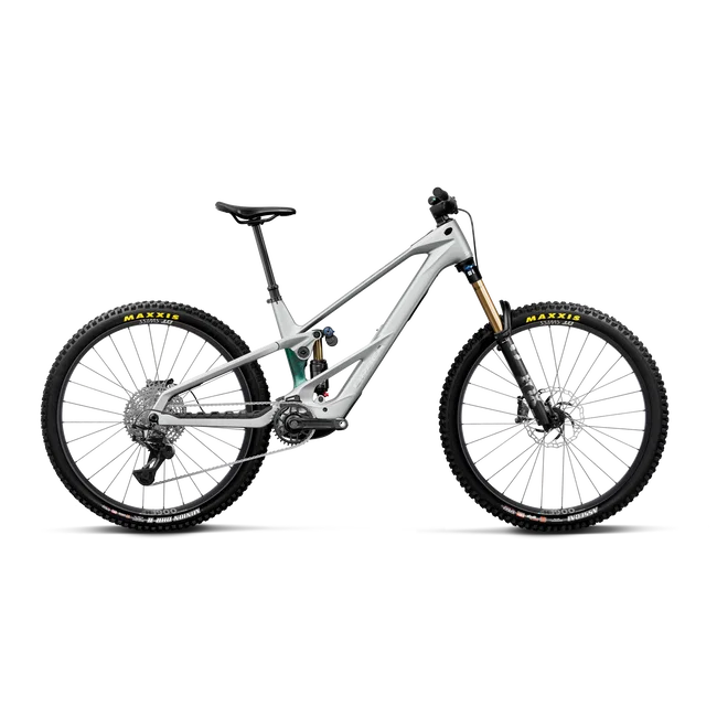 Orbea WILD LT M10 Avinox M2S (2027) - bicicletă electrică eMTB Enduro - Smooth Silver (Matt) - Escape Green C. View (Gloss)