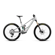 Orbea WILD LT M-TEAM RS Avinox M2S (2027) - bicicletă electrică eMTB Enduro - Smooth Silver (Matt) - Escape Green C. View (Gloss)