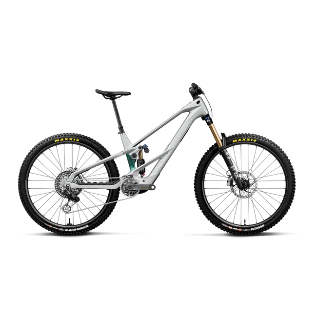 Orbea WILD LT M-LTD RS Avinox M2S (2027) - bicicletă electrică eMTB Enduro - Smooth Silver (Matt) - Escape Green C. View (Gloss)