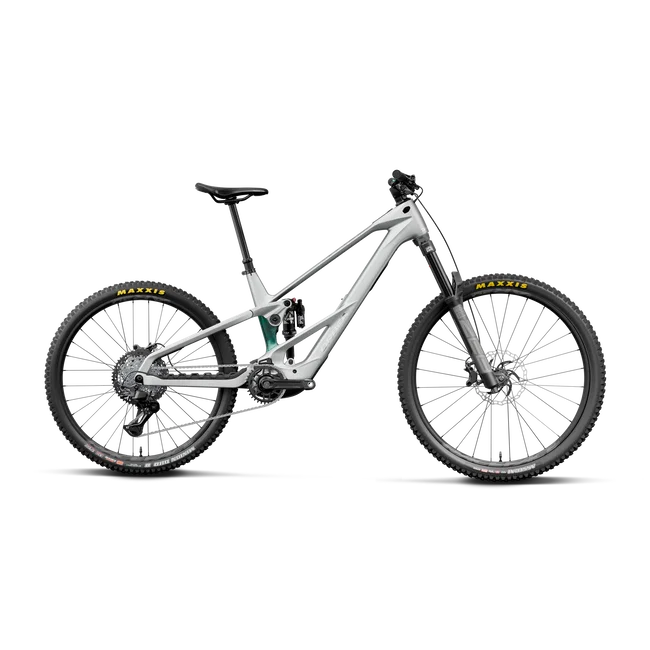 Orbea WILD LT M20 Mullet Avinox M2S (2027) - bicicletă electrică eMTB Enduro - Smooth Silver (Matt) - Escape Green C. View (Gloss)