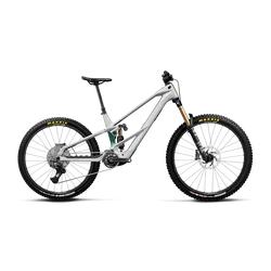 Orbea WILD LT M10 Mullet Avinox M2S (2027) - bicicletă electrică eMTB Enduro - Smooth Silver (Matt) - Escape Green C. View (Gloss)