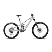 Orbea WILD LT M-LTD RS Mullet Avinox M2S (2027) - bicicletă electrică eMTB Enduro - Smooth Silver (Matt) - Escape Green C. View (Gloss)