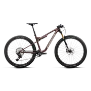 Orbea OIZ M10 (2027) - bicicletă MTB XC full suspension - Burning Ashes C. View (Matt) - Ivory White (Gloss)