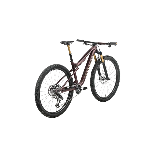 Orbea OIZ M10 (2027) - bicicletă MTB XC full suspension - Burning Ashes C. View (Matt) - Ivory White (Gloss)