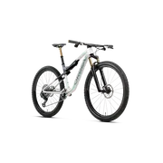 Orbea OIZ M-PRO (2027) - bicicletă MTB XC full suspension - Iris White - Seaweed Carbon View (Gloss)
