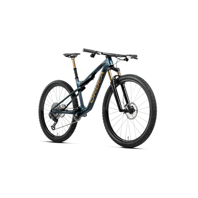 Orbea OIZ M-PRO (2027) - bicicletă MTB XC full suspension - Fuel Carbon View - Titan Gold (Gloss)