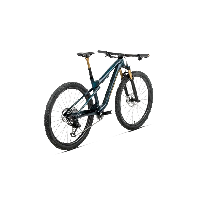 Orbea OIZ M-PRO (2027) - bicicletă MTB XC full suspension - Fuel Carbon View - Titan Gold (Gloss)